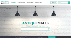 Desktop Screenshot of antiquemalls.com